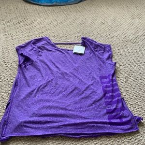 NWT large purple puma shirt